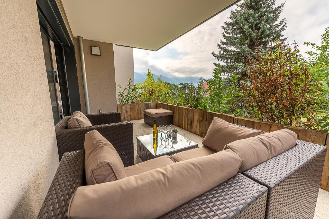 Aux Balcons Anneciens- Entre Lac Et Centre Ville, Lla Selections By Location Lac Annecy Sévrier Buitenkant foto